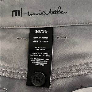 New Travis Mathew Light Gray Trousers